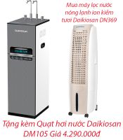 Máy lọc nước ion kiềm tươi Daikiosan nóng nguội lạnh DN369